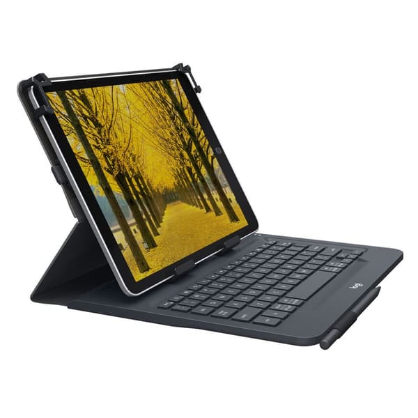 Bluetooth keyboard med tabletstøtte Logitech 920-008336 Sort Spansk qwerty QWERTY