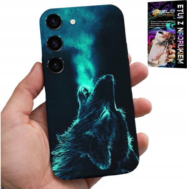 SKAL TILL SAMSUNG GALAXY S23 - WOLF WOLVES PACK SUPERMÖNSTER SKAL