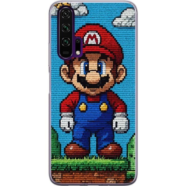 Honor 20 Pro Läpinäkyvä kuori Nintendo Super Mario juliste retro gaming ...