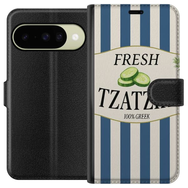 Google Pixel 10 Lompakkokotelo Kreikkalainen tzatziki kuvitus jogurtti ...