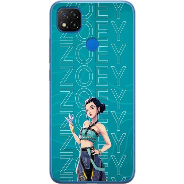 Xiaomi Redmi 9c Gjennomsiktig Deksel Valorant Zoey Plakat Riot Games