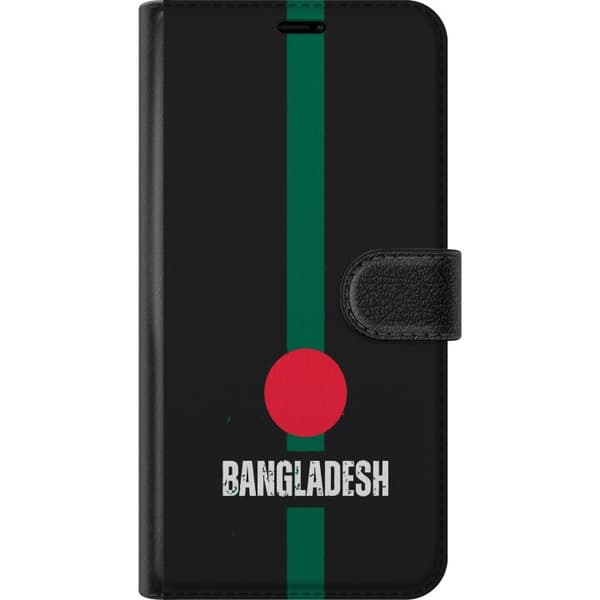 Samsung Galaxy A56 Plånboksfodral Bangladesh flagga i grönt med röd ...