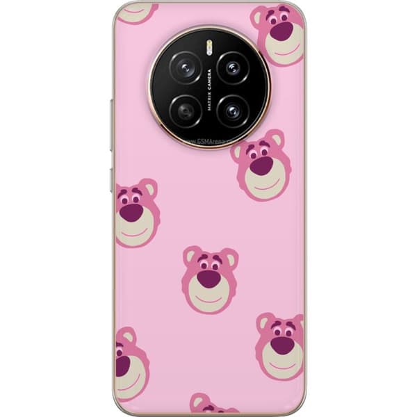 Honor Magic7 Gjennomsiktig deksel Søte bjørner på rosa bakgrunn, søtt ...
