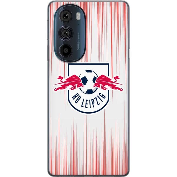 Motorola Edge 30 Pro Genomskinligt Skal RB Leipzigs logga rödvit design ...