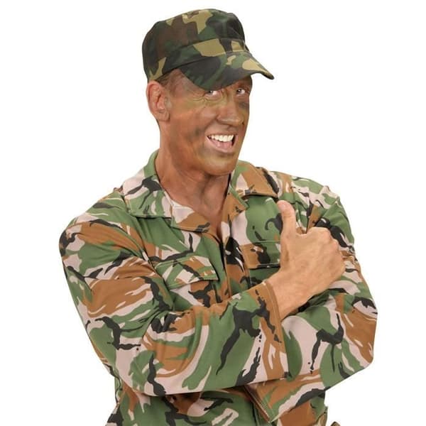 Widmann Kostym för vuxen militär (3371 a) - 3371A