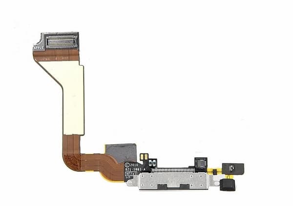 iPhone 4s dockningskontakt / laddningskontakt - svart