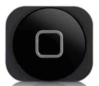 iPhone 5 / 5c hjemmeknap med pakning - sort