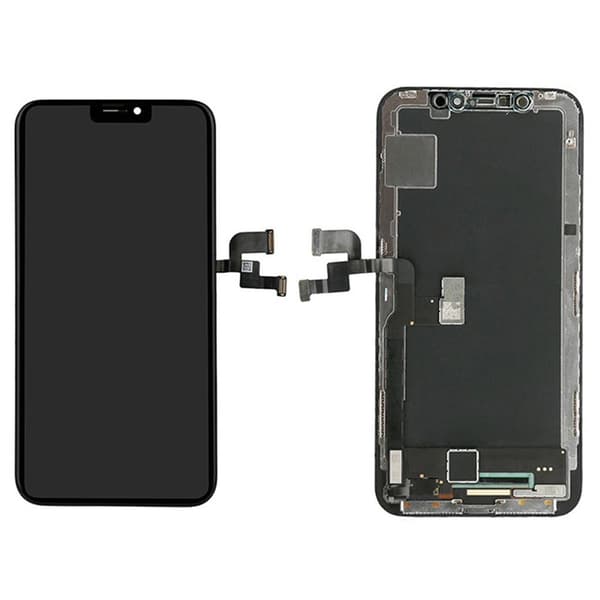 iPhone X Näyttö Lasi Oled Premium - Musta