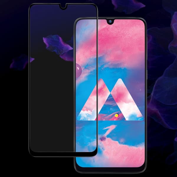 Samsung Galaxy A20 /A30 /A50 / A50s - Fuldt hærdet beskyttelsesglas med antirefleksbelægning