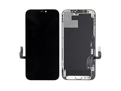 Original iPhone 12 / 12 Pro Glas med LCD display
