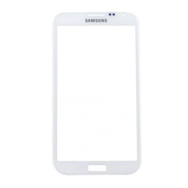 Samsung Galaxy Note 2 Glas - Vit