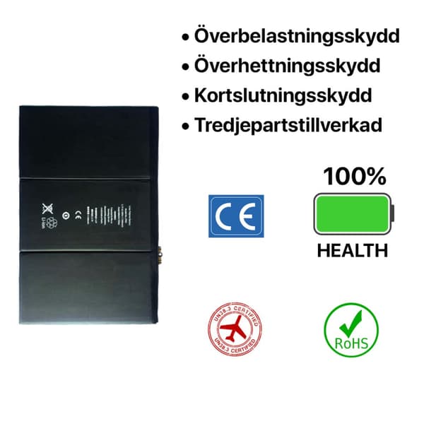iPad 3/iPad 4 Batteri Hög Kvalité