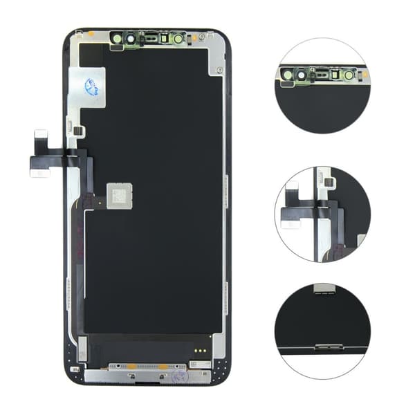 iPhone 11 Pro Max OLED Skärm - Svart (tagen från ny iPhone)