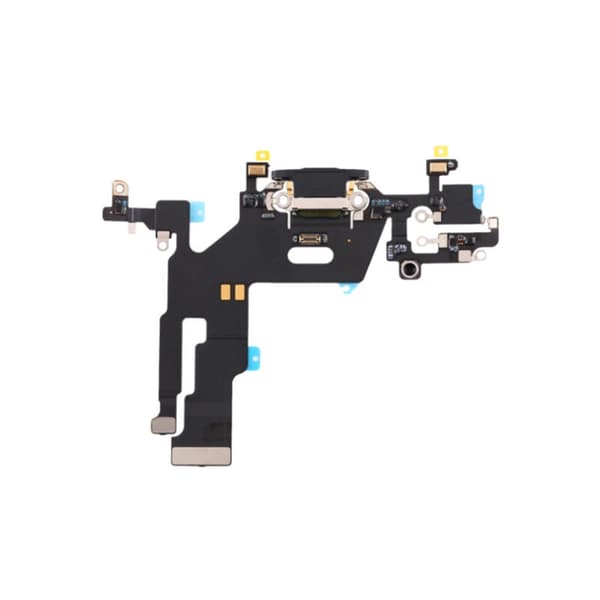 Original iPhone 11 Laddkontakt med Flex - Svart