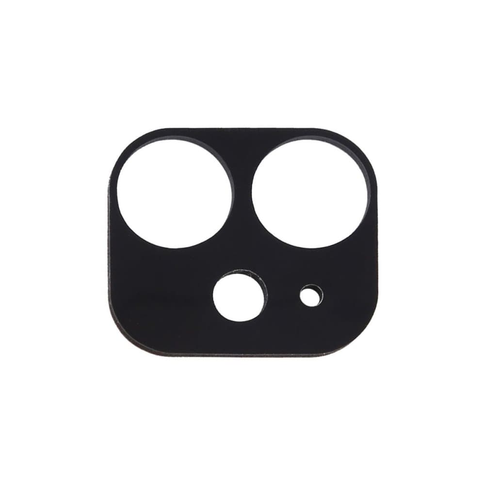 iPhone 11 TPE Bakkamera Lins Skyddande Film Svart