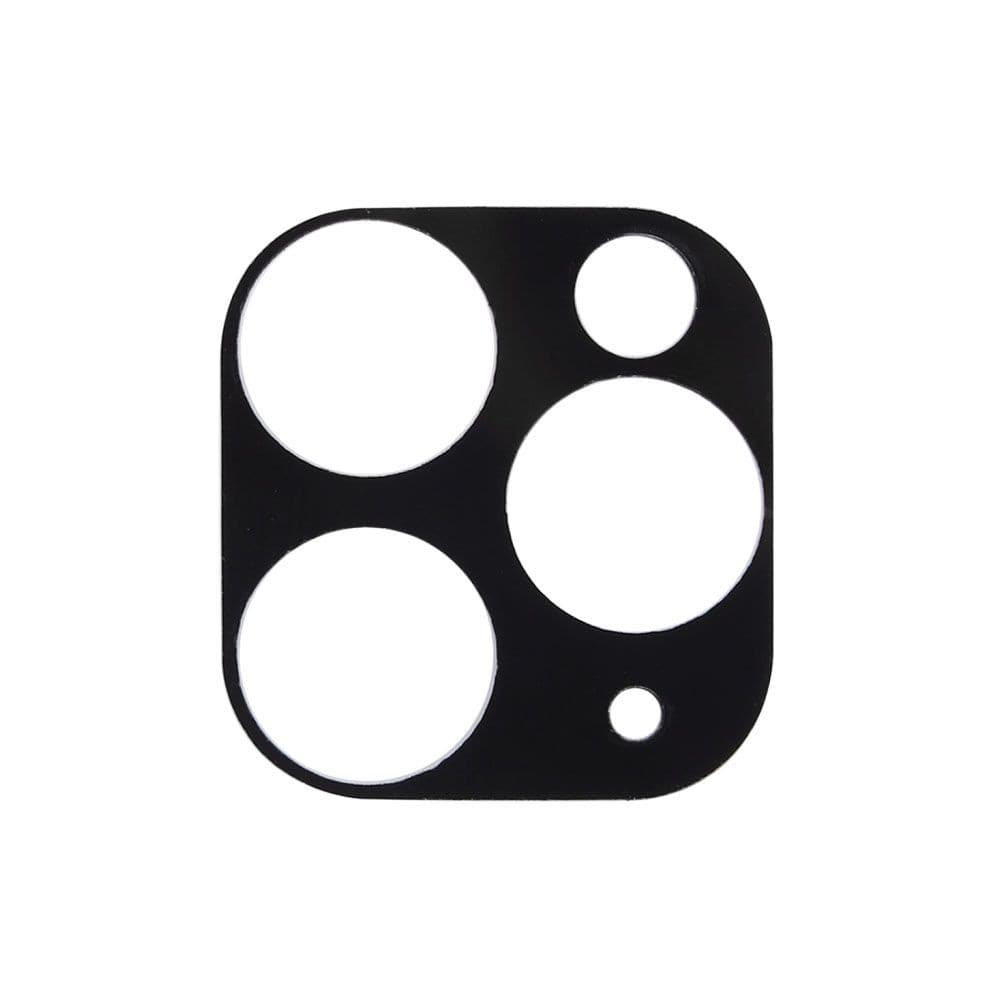 iPhone 11 Pro Max TPE Bakkamera Lins Skyddande Film Svart