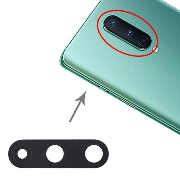 OnePlus 8 Bak Kameralins Med Tejp - Original