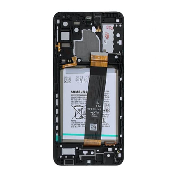 Samsung Galaxy A32 5G (SM-A326B) Skärm/Display + Batteri Original - Svart