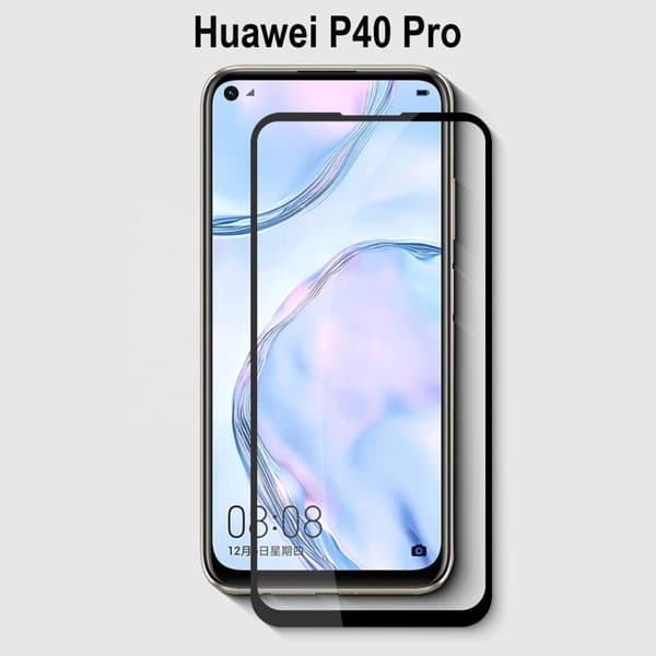 Huawei P40 Pro Härdat glas /Skärmskydd Heltäckande 3D Curved
