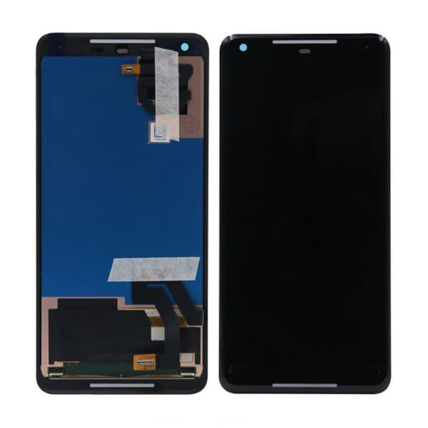 Google Pixel 2 XL Skärm med LCD Display Original - Svart