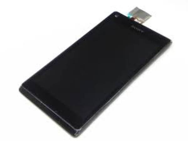 Sony Xperia M Skärm/Display - Svart