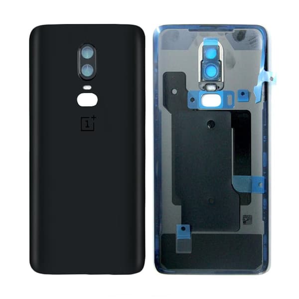OnePlus 6 Baksida - Midnatt Svart