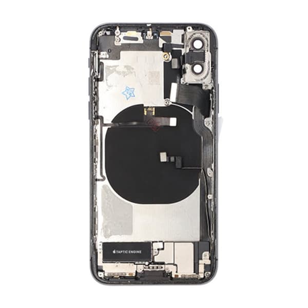 iPhone X Baksida med Komplett Ram - Svart