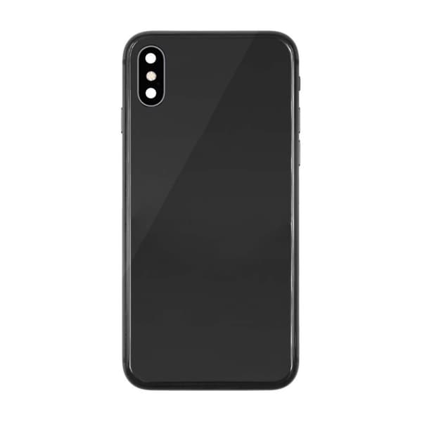 iPhone X Baksida med Komplett Ram - Svart