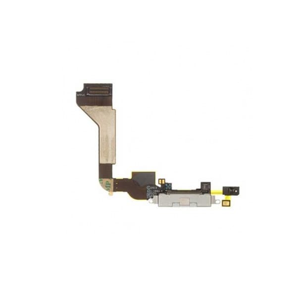 iPhone 4 Laddkontakt Flexkabel - Vit