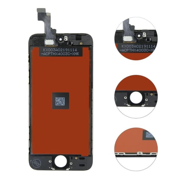 iPhone 5S/SE LCD Skärm AAA Premium - Svart