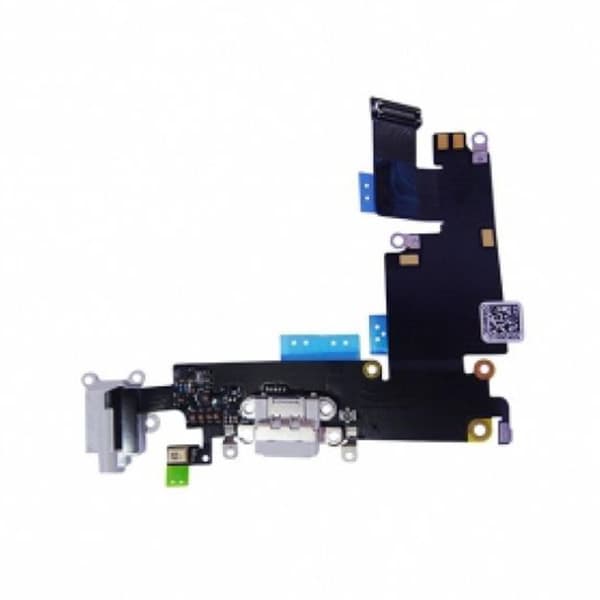 iPhone 6 Plus Laddkontakt Flexkabel - Grå