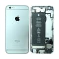 Pikkukuva 1 / 3: iPhone 6S Baksida med Komplett Ram med Batteri - Silver (Begagnad)
