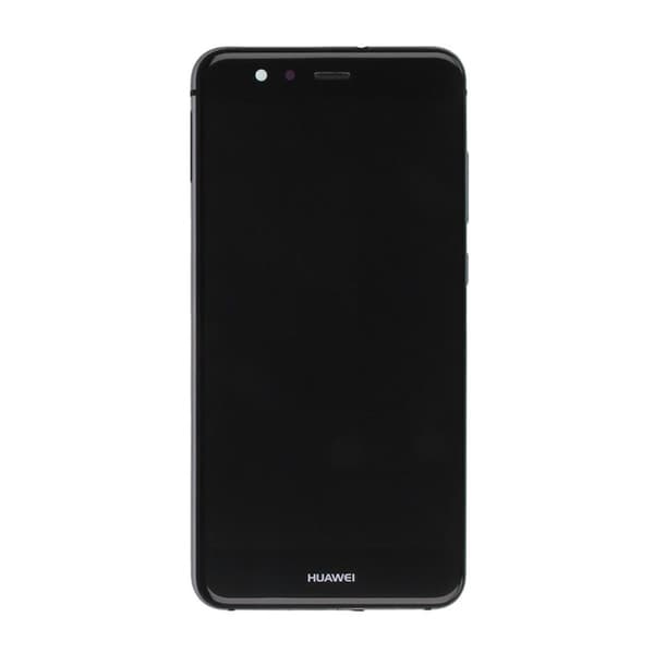 100% Original Huawei P10 Lite Displaymodul frontcover + LCD + Digitalizer + Batteri sort