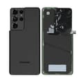 Pikkukuva 1 / 6: Samsung Galaxy S21 Ultra Baksida Med Tejp - Phantom Black