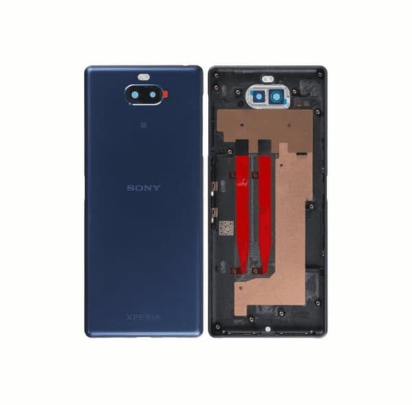 Sony Xperia 10 Baksida med tejp Original - Mörkblå