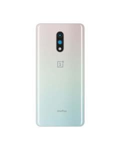 OnePlus 7 Baksida med tejp - Vit/Guld