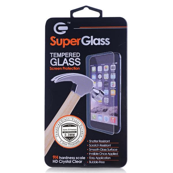 Skärmskydd Sony Xperia Z5 Premium - Härdat Glas 0.33mm (miljö)