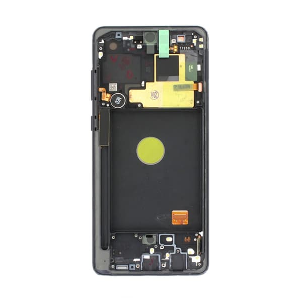 Samsung Galaxy Note 10 Lite (SM-N770F) Skärm med LCD Display Original - Svart