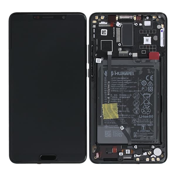 Huawei Mate 10 Display Skärm med LCD Display med Batteri Original  Svart