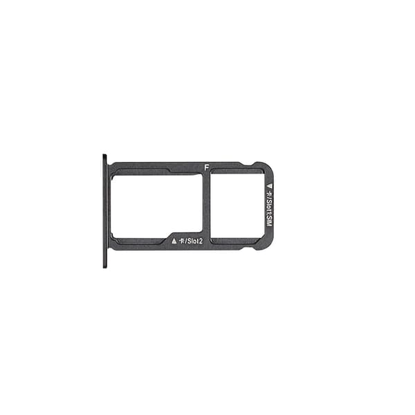 Huawei Honor 8 Minneskort/Simkortshållare - Svart
