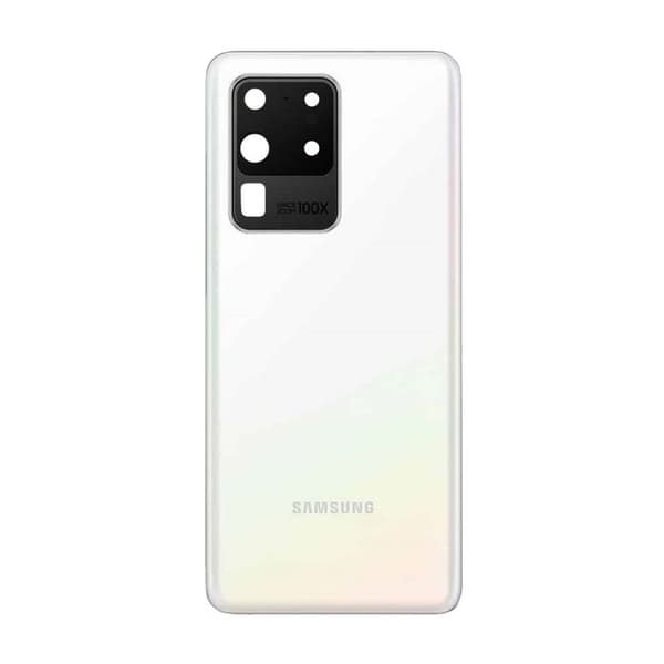 Samsung Galaxy S20 Ultra (SM-G988F) Baksida Original - Vit