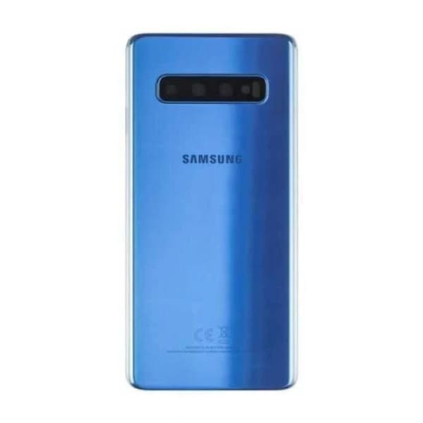 Samsung Galaxy S10 Plus Baksida Med Tejp - Blå