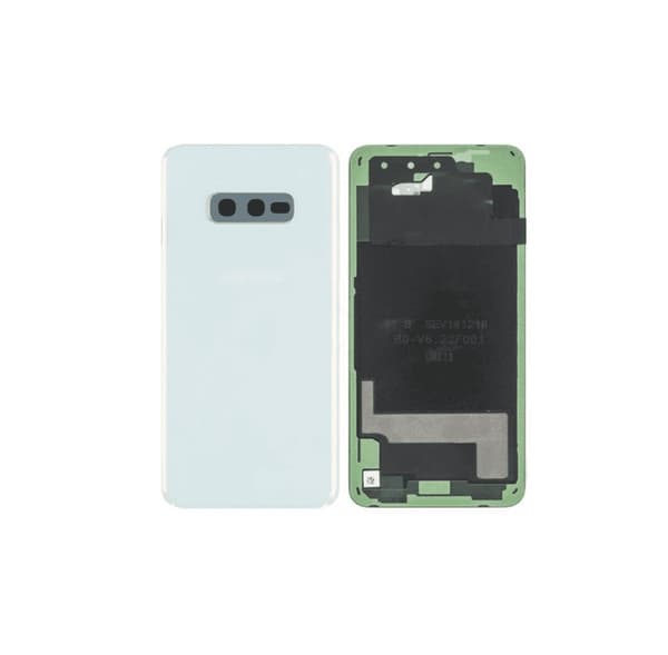 Samsung Galaxy S10e Baksida med tejp - Vit
