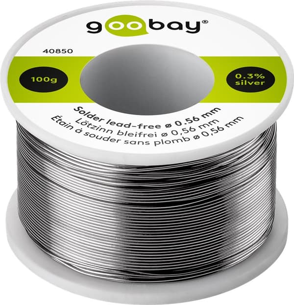 Loddetin blyfrit, ø 0,56 mm, 100 g