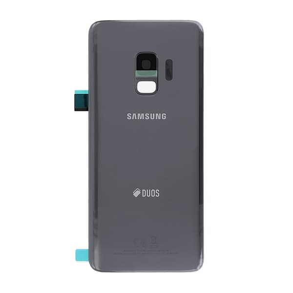 Samsung Galaxy S9 (SM-G960FD) Baksida Original - Titanium Grå