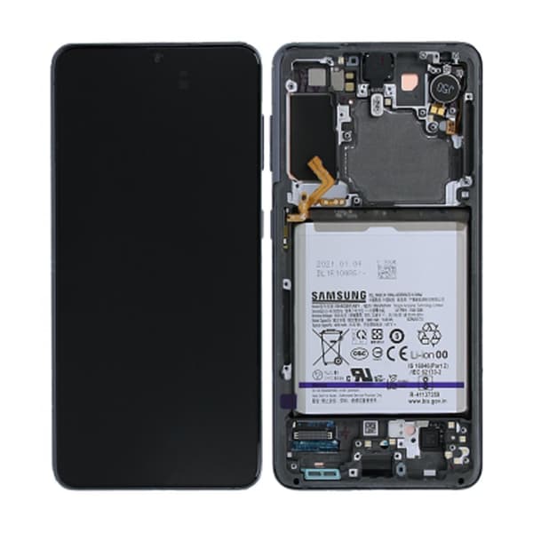 Samsung Galaxy S21 Plus Skärm/Display Original - Grå