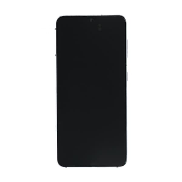 Samsung Galaxy S21 5G (SM-G991B) Skärm/Display Original + Batteri Original - Vit