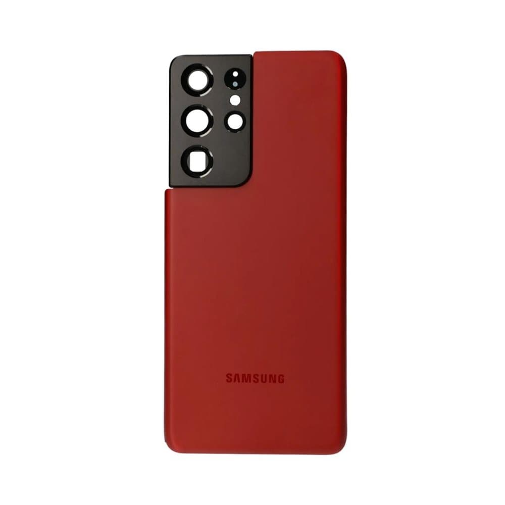 Samsung Galaxy S21 Ultra 5G Back Cover Original OEM Red