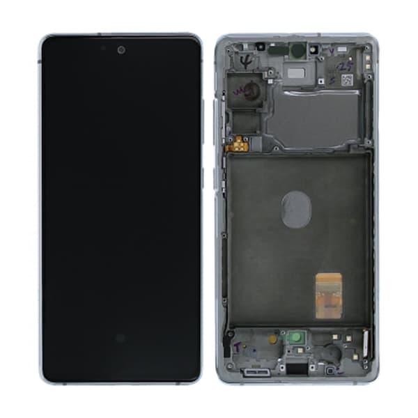 Samsung Galaxy S20 FE 5G Skärm med LCD Display Original - Vit