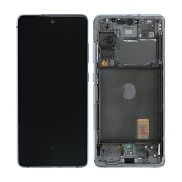 Samsung Galaxy S20 FE 5G Skärm med LCD Display Original - Vit